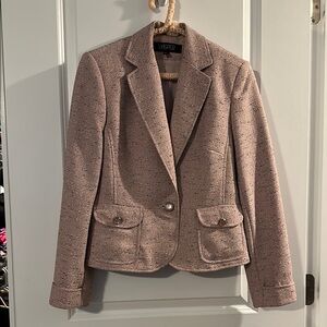 Kasper Women's Pink Short Blazer Jacket